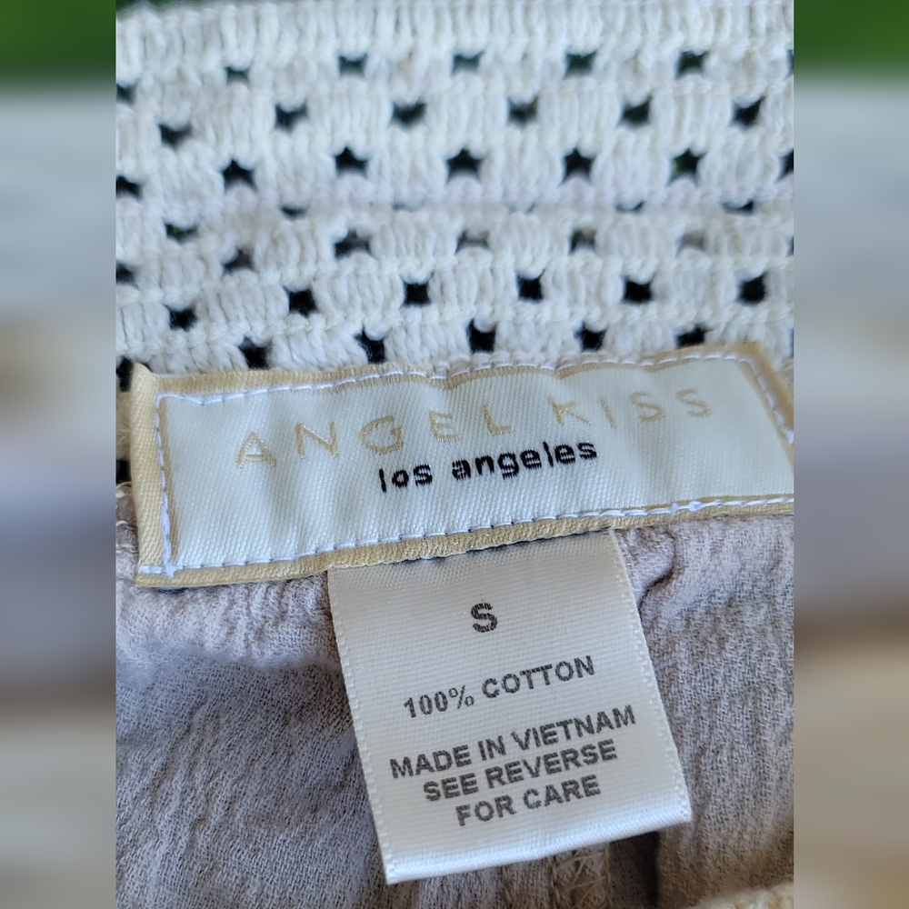 DUO Deal- Angel Kiss Size S Pants Duo - White & Cream - Picture 8 of 12